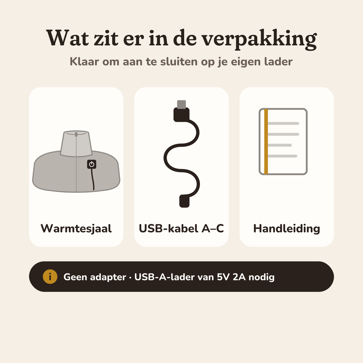 Nestwarm Warmtesjaal